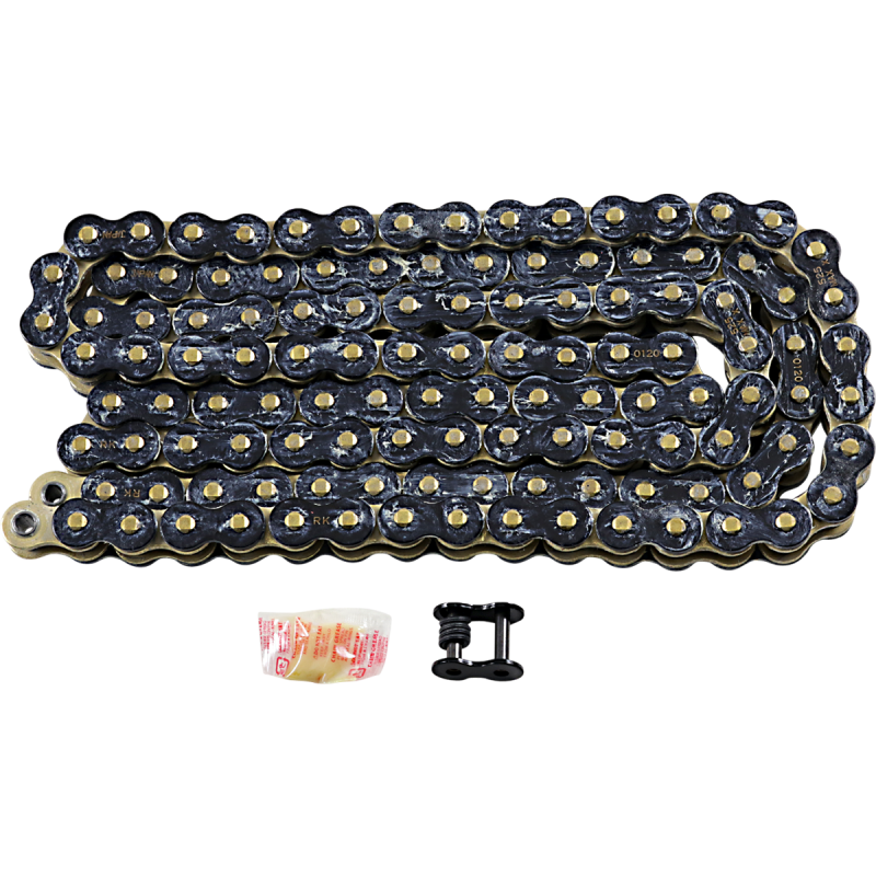 RK CHAIN 525MAXX-120-BG BLACK/GOLD 525MAXX-120-BG