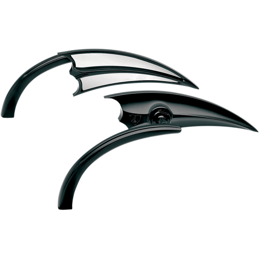 ARLEN NESS SCOOP MIRROR BLACK LEFT (EA) 13-028