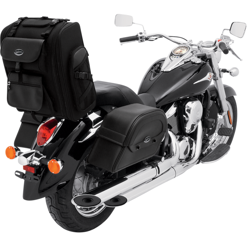 SADDLEMEN EXPANDABLE SISSY BAR BAG 3515-0080