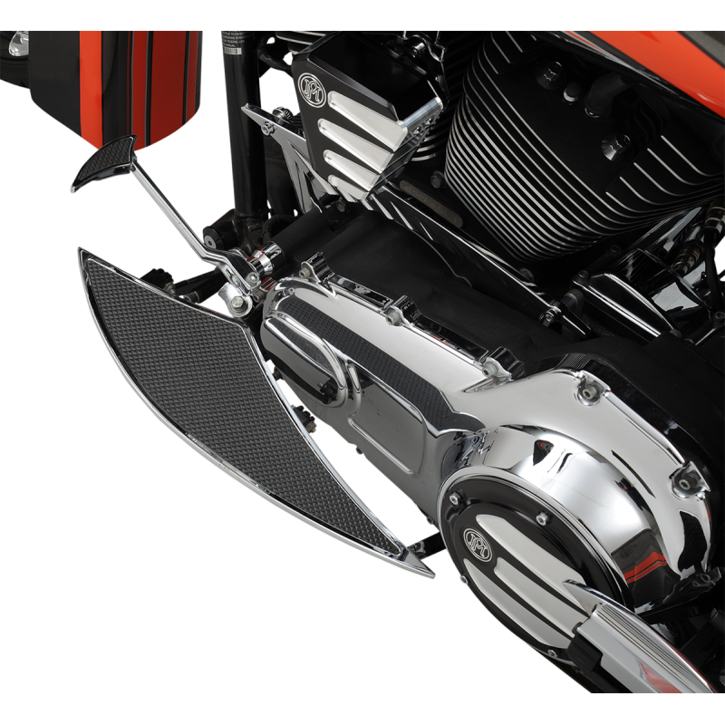 PAUL YAFFE BAGGER NATION 86-18 FLHT SPACER HEEL ELIMINATE CHR HLE-C