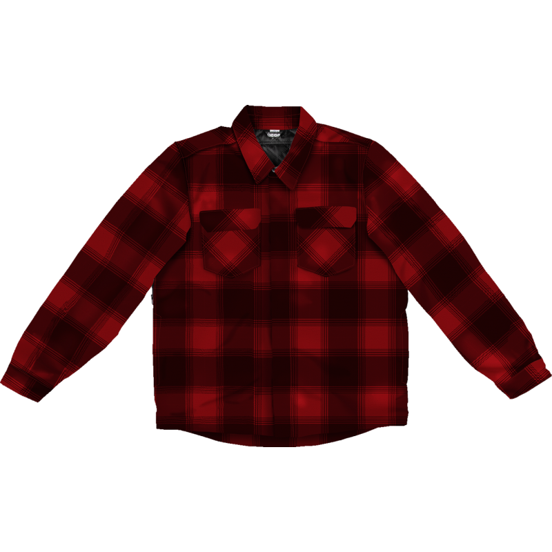 ICON FALLBLOCK CX FLANNEL RED 3XL 2820-6979