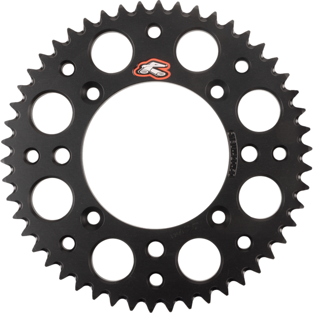 RENTHAL CHAIN SPROCKET REAR BLK 518U-420-50GPBK