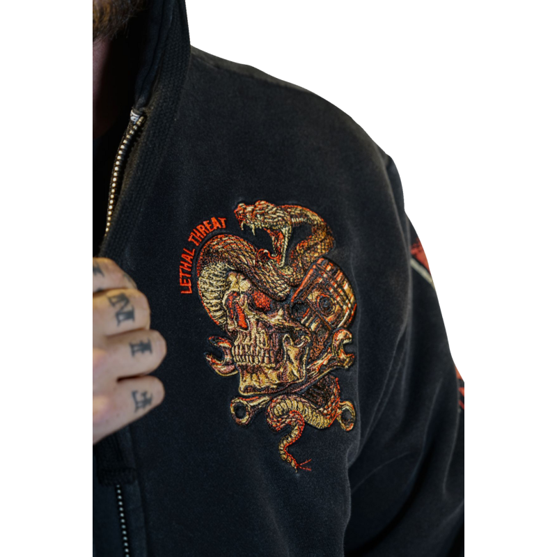 LETHAL THREAT HOODY VENOM VELOC BK 3XL HD84075XXXL