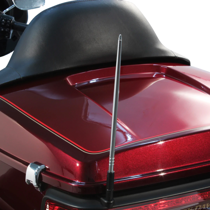 CIRO LLC HIGH CALIBER FLEXIBLE 8" ANTENNA, CHROME 15010