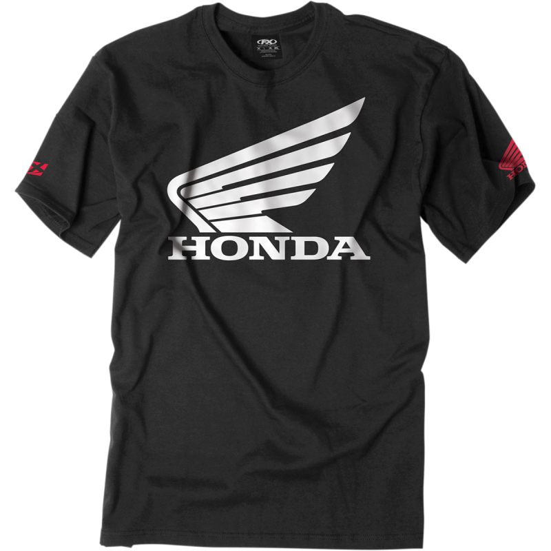 FACTORY EFFEX-APPAREL TEE HONDA BIG WING BLACK XL 15-88314