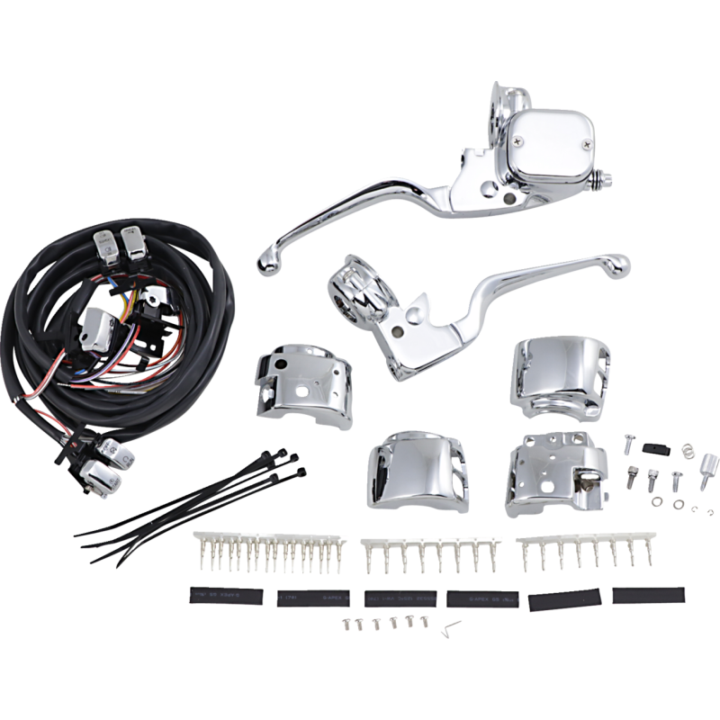 DRAG SPECIALTIES 96-11FXD/WG H/B CONTR KIT W/SW  D/DICS 0610-0529