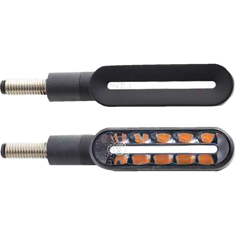 KOSO NORTH AMERICA CYCLONE SEQUENTIAL LED TURN SIGNAL AMBER HE049101