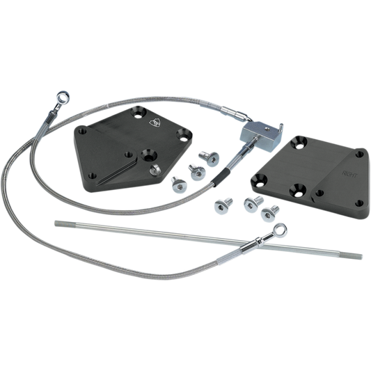 ARLEN NESS 2000-08 FX/FLST F/CONTROL EXTEN KIT 3" 07-610