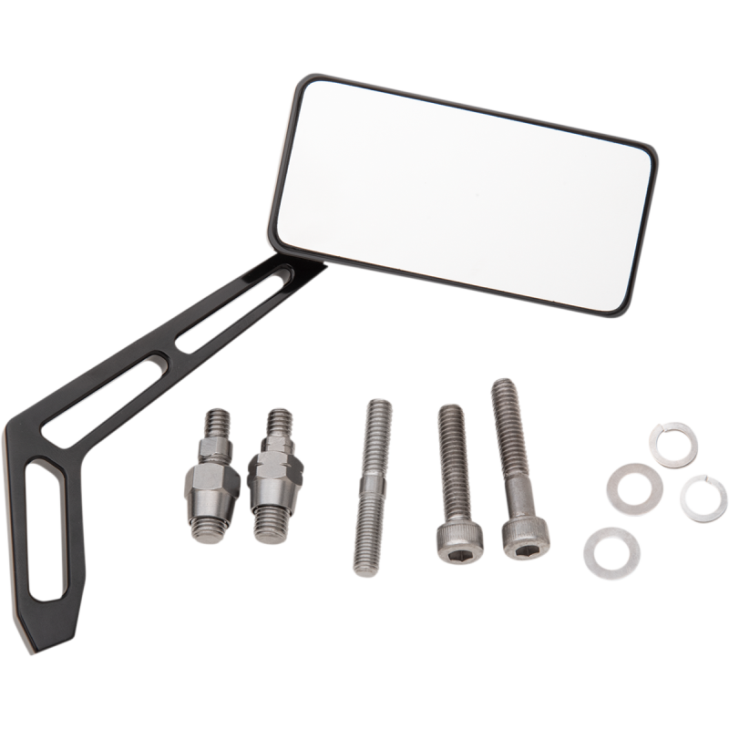 PRO-ONE PERF.MFG. MIRROR WW REC RIGHT BLACK 102472AB