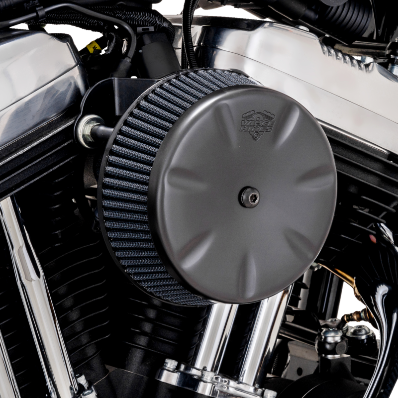 VANCE & HINES AIR CLEANER BL.VO2EL.E-FL 42381