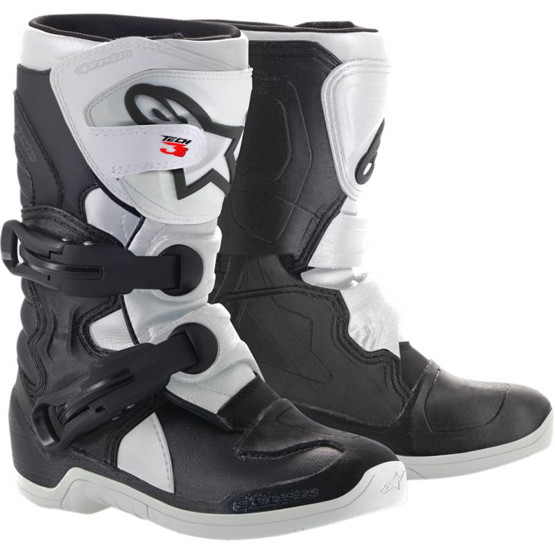 ALPINESTARS BOOT T 3S KIDS BK/WT 11 2014518-12-11