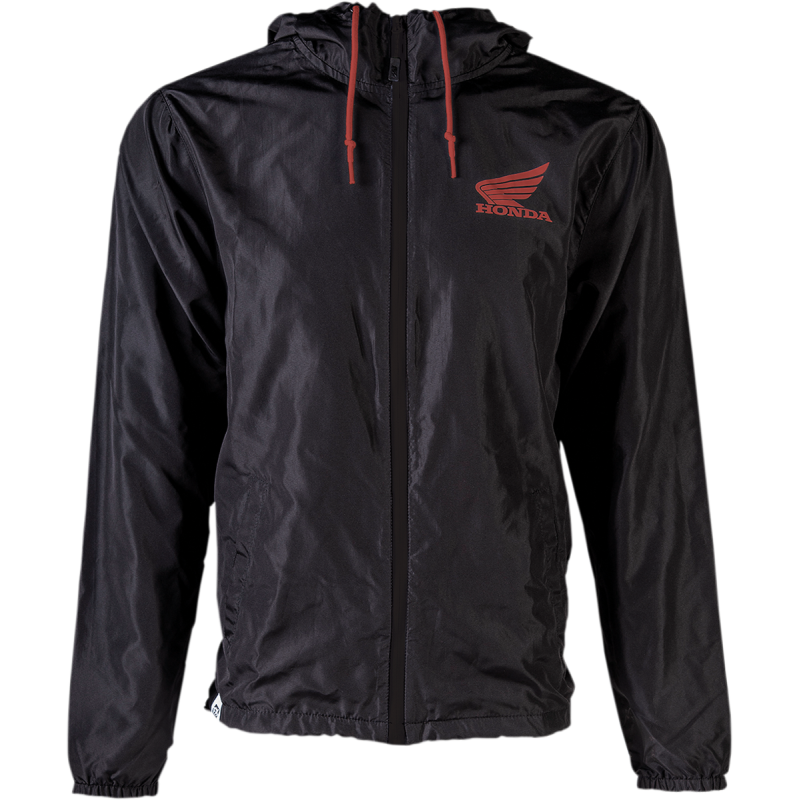 FACTORY EFFEX-APPAREL JCKT WNDBRKR HONDA BLK LG 25-85324