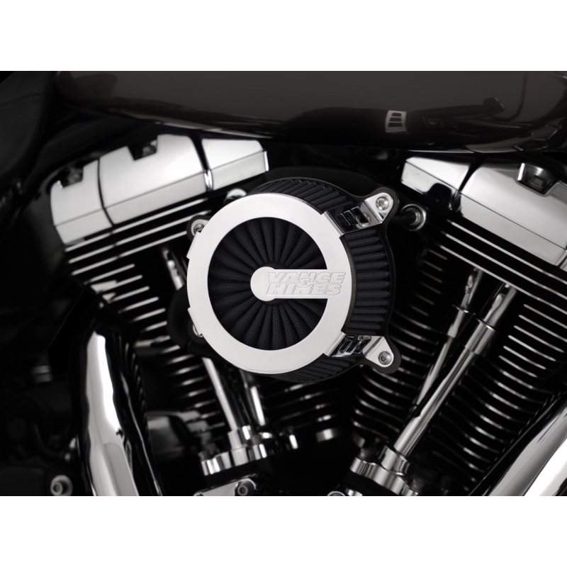 VANCE & HINES M8 AIR CLEANER V02 CAGE F CHR 70356