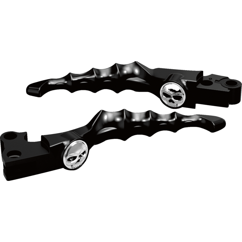 KURYAKYN 04-13 XL BLK ZOMBIE LEVERS PN 1092 KUR1092