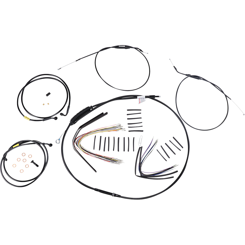 BURLY BRAND CONTROL KIT - 16" APE HANGER HANDLEBARS B30-1199
