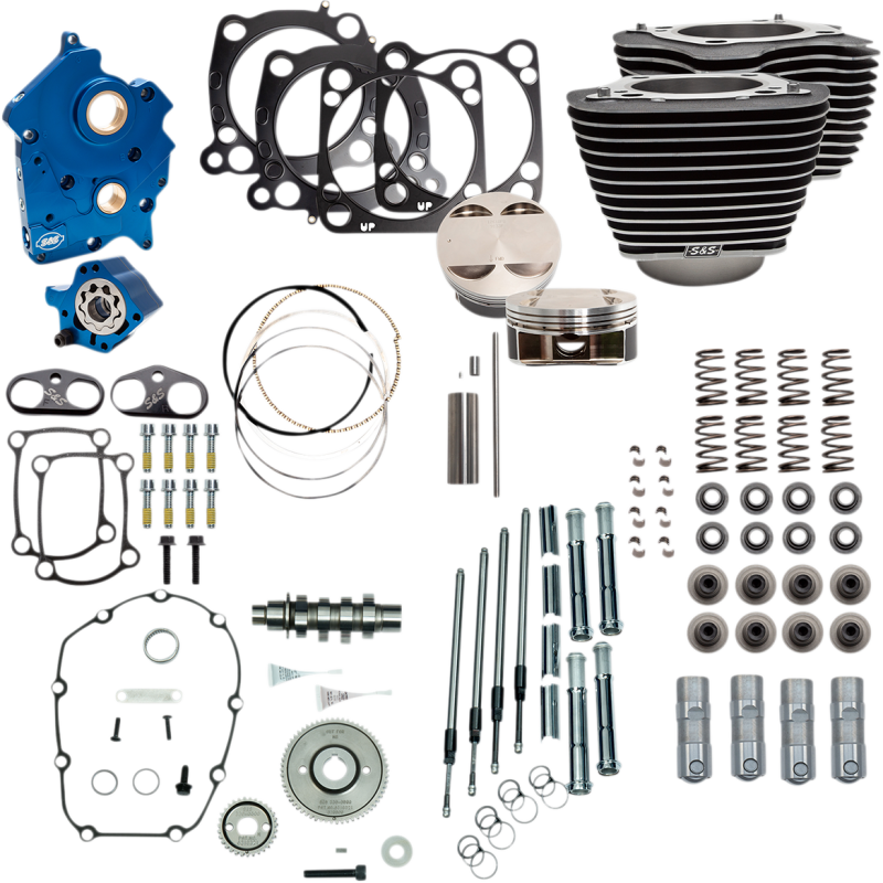S&S CYCLE POWER PK BK M8 W/H WTR 310-1102A