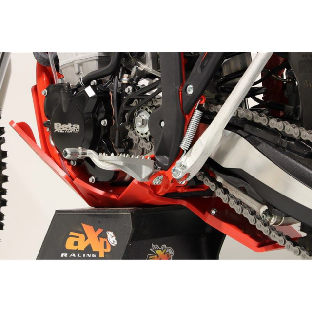 AXP RACING XTR SKIDPLATE 8MM BET 350-RR-450RR RED AX1558