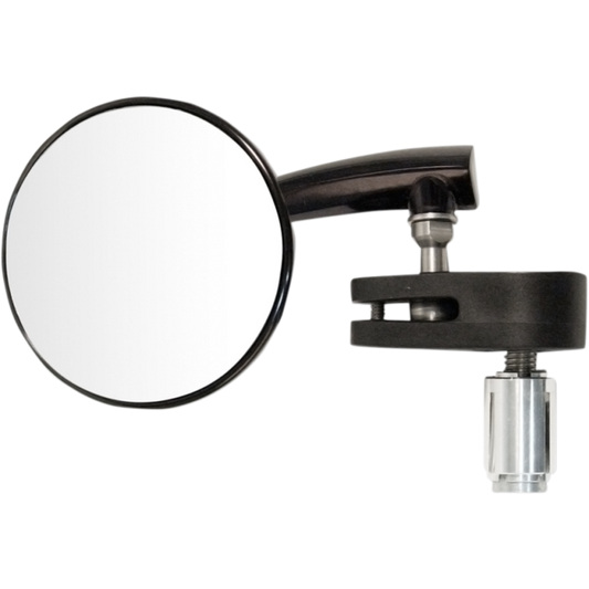 EMGO MIRROR BAR END L/H BLK 20-34042