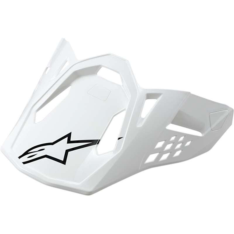 ALPINESTARS VISOR S-M 10/S-M8 WH GLS 89810192180OS