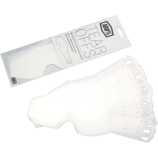 100% 100% STANDARD TEAR-OFFS - 20 PK 59011-00001