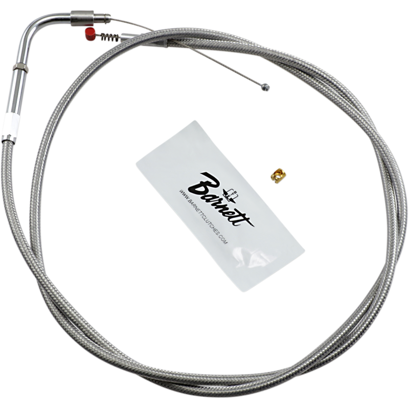 BARNETT FLHR/FLHT CARB/EFI S/S IDLE CBL +6 102-30-40016-06