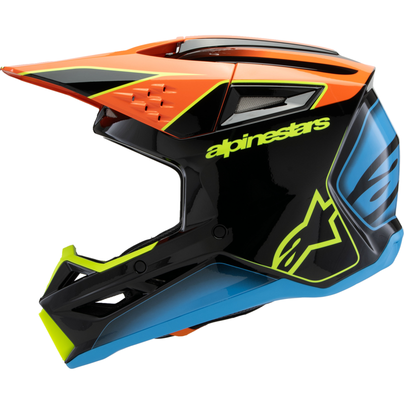 ALPINESTARS HELMET SM3 YTH FRAY B/O/Y M ECE06 8301725-1455-YM