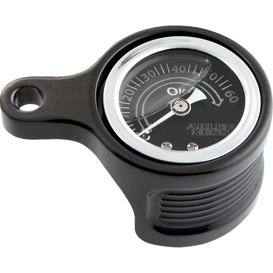 ARLEN NESS GAUGE OIL PRESSURE M8 BLK 610-101