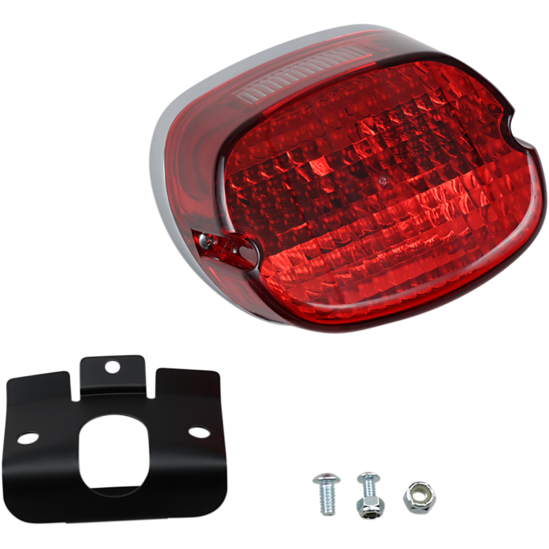 DRAG SPECIALTIES 73 UP LAYDOWN TAIL LIGHT ASSMBY DS-272198