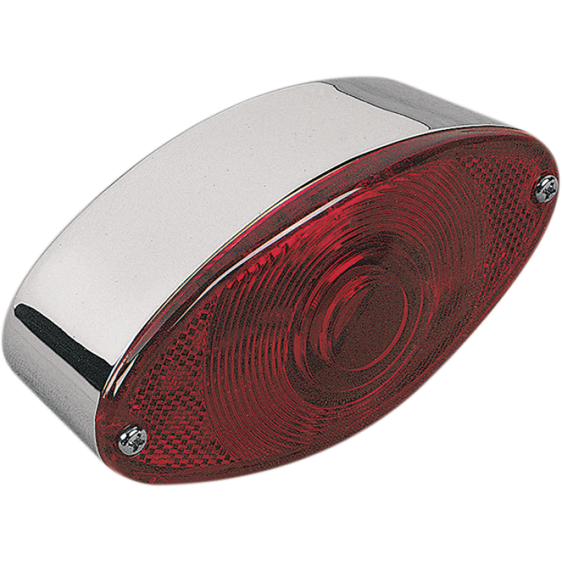 DRAG SPECIALTIES LED CATEYE TAIL LIGHT W/ RED LENS EA DS280455