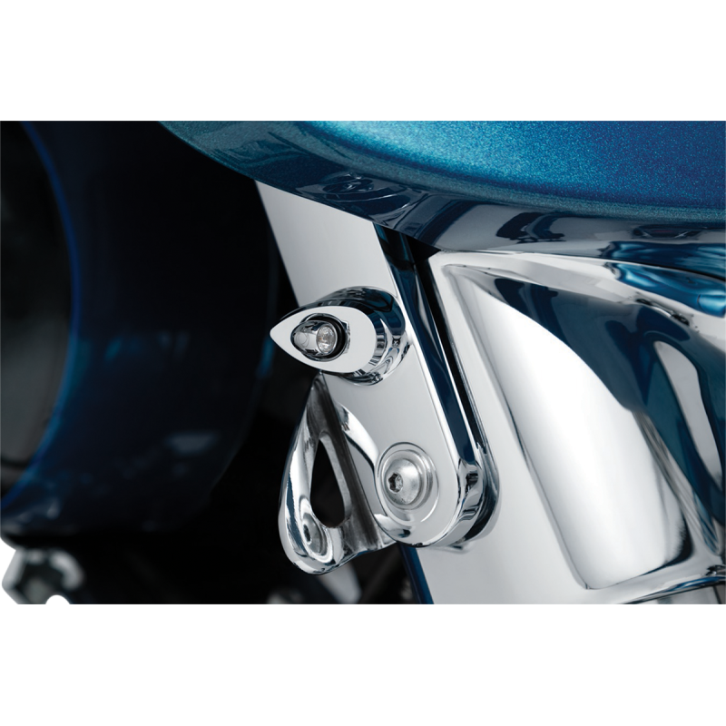 KURYAKYN KELLERMANN FRT MNTS FOR STREET GLIDE, SM, CHR PN 2844 KUR2844
