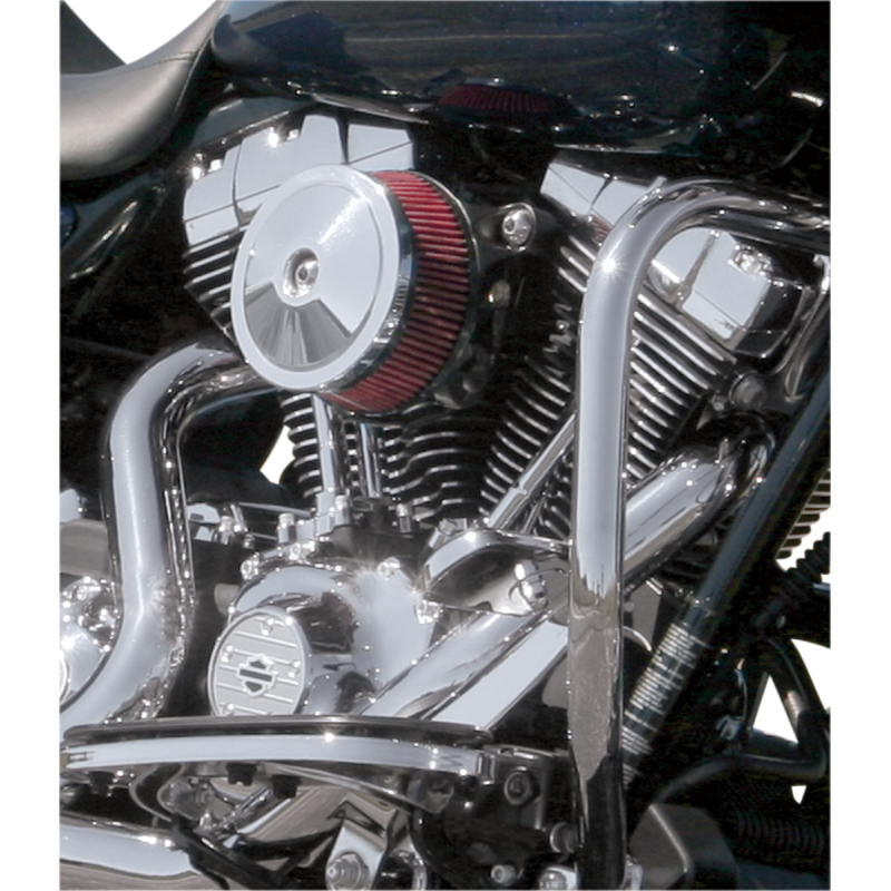 S&S CYCLE AIR STREAM A/C CVR BOBBER/DOME CHROME 170-0120