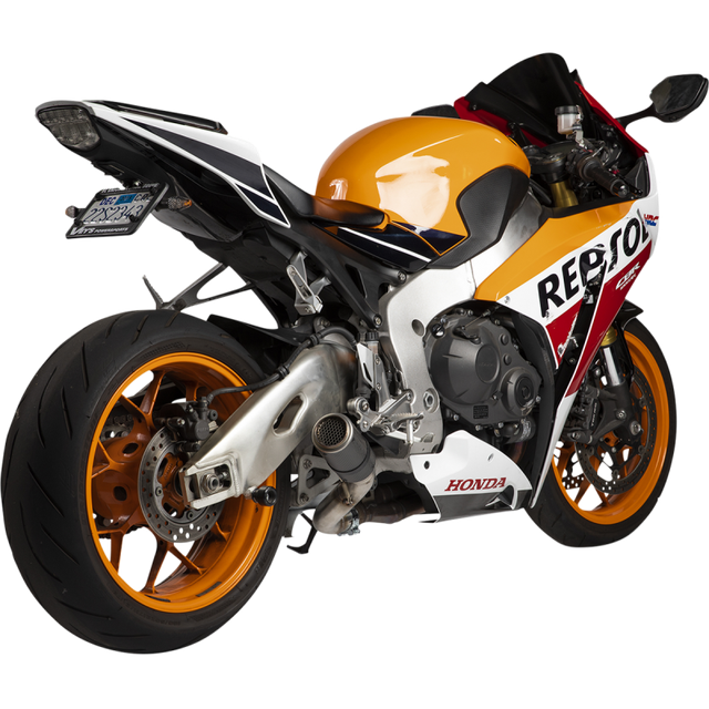 HOT BODIES SLIP-ON MATTE CARBON MGP STINGER HON CBR1000RR 08-16 40801-2405