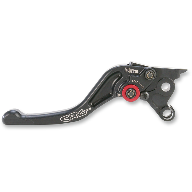 CRG BRAKE LEVER RC2 SHORT BLACK 2AB-521B-H-B