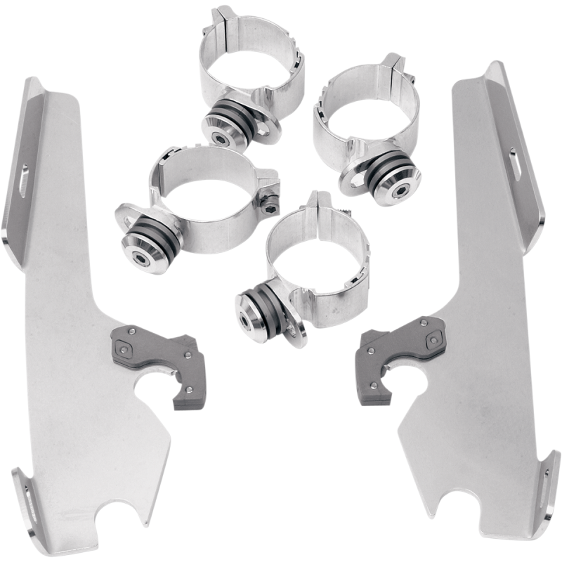 MEMPHIS SHADES HD FXD/XV1900  F/S B/W MOUNT KIT POLISH MEM8977