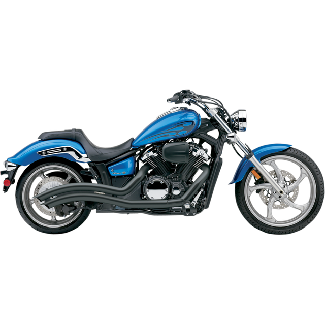 COBRA 11-17 XVS1300CU STRYKER SWEPT 2:2 FS BLK 2230B
