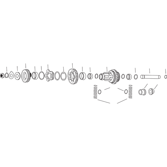ANDREWS 4SP 1-2 SHIFT CLUTCH ANDREWS 205120
