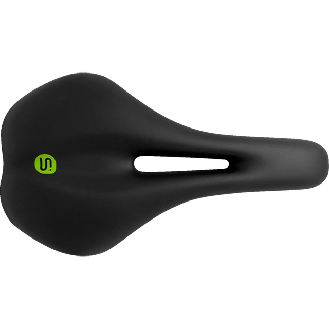 SMANIE SEATS EXPLORER SADDLE BLK/GRN STEEL RAIL A0014100080