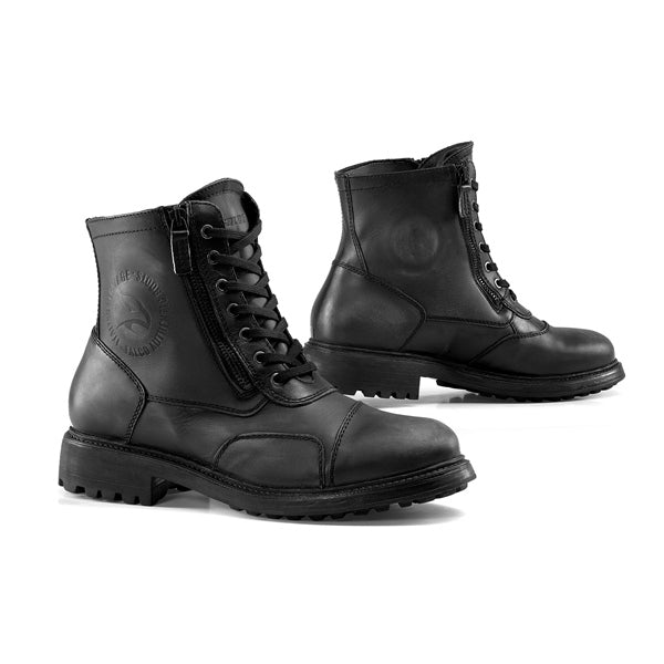 FALCOBOOTS BOOTS AVIATOR MEN BK 40/6.5 FALCO FAL747-18-003-40