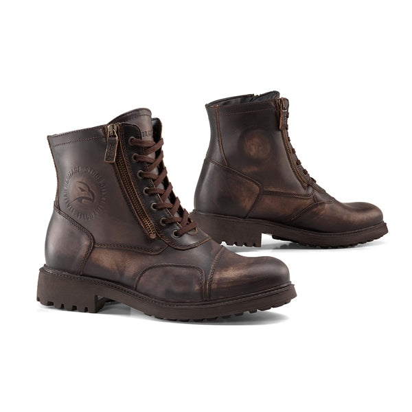 FALCOBOOTS BOOTS AVIATOR MEN DBRW 39/6 FALCO FAL747-18-808-39