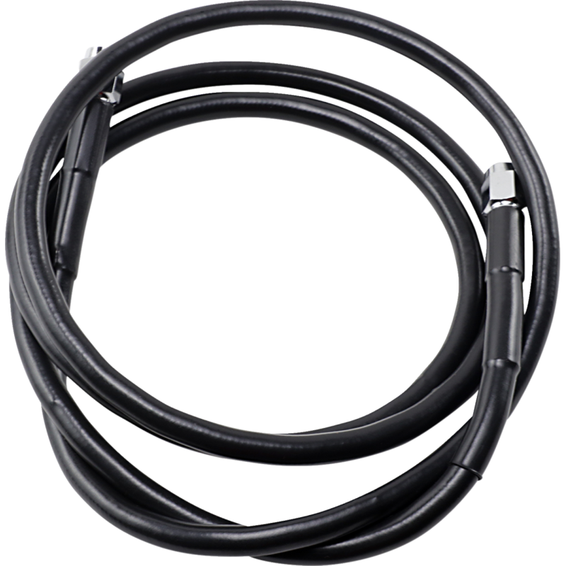 DRAG SPECIALTIES BLACK S/S BRAKE LINE 60" 860-BLK
