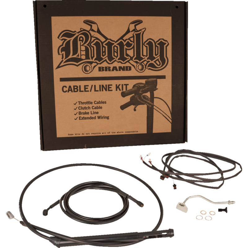 BURLY BRAND C0NTR0L KIT 15" BAGGER BLK B30-1315