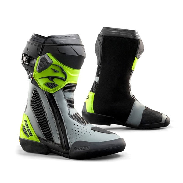 FALCOBOOTS BOOTS ELITE GP MEN BK/FLUO 39/6 FALCO FAL322-22-009-39