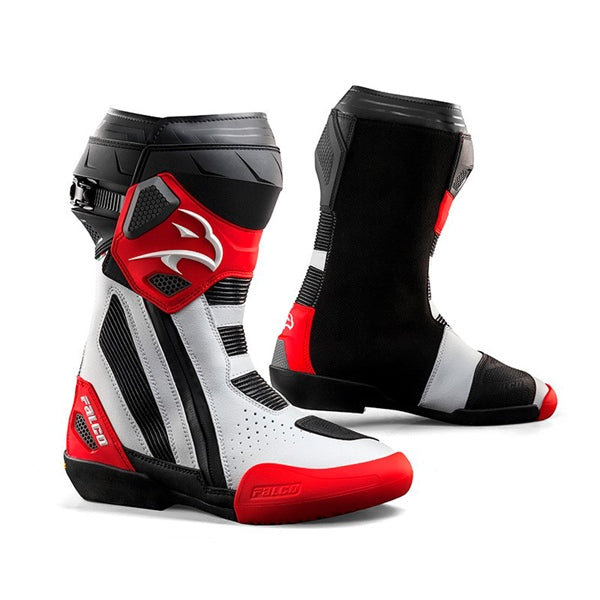 FALCOBOOTS BOOTS ELITE GP MEN WH/RD 41/7 FALCO FAL322-22-006-41