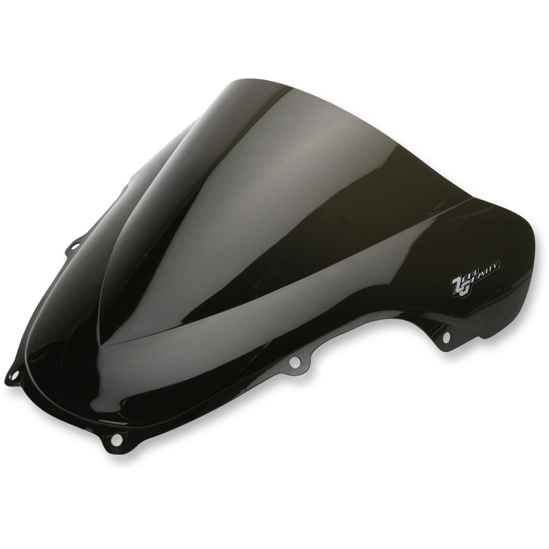 ZERO GRAVITY DOUBLE BUBBLE WINDSCREEN - DARK SMOKE - ZX6R/RR 06-06 16-246M-19
