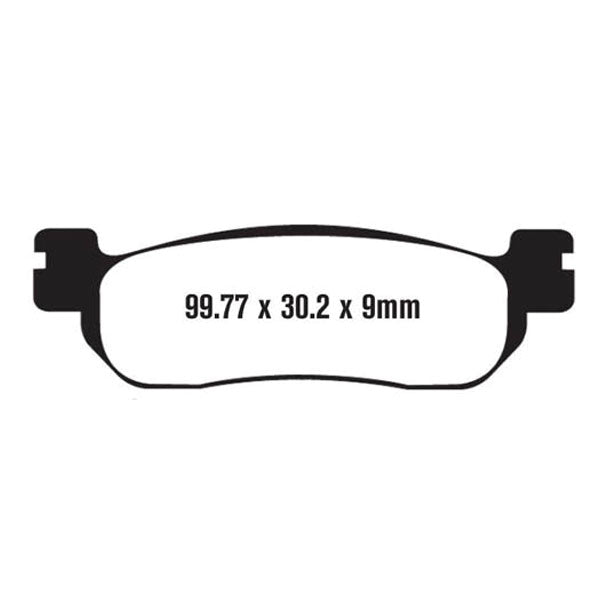 ROCK HARD FULL-METAL BRAKE PAD YAMAHA REAR MC-05272F