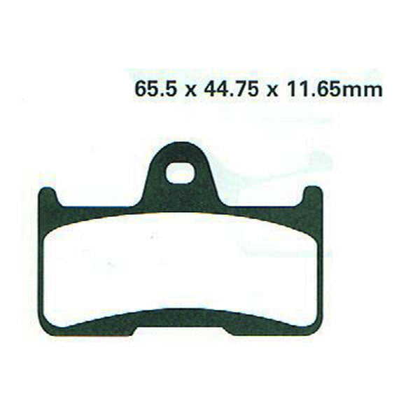 ROCK HARD FULL-METAL BRAKE PAD YAMAHA REAR AT-05420F