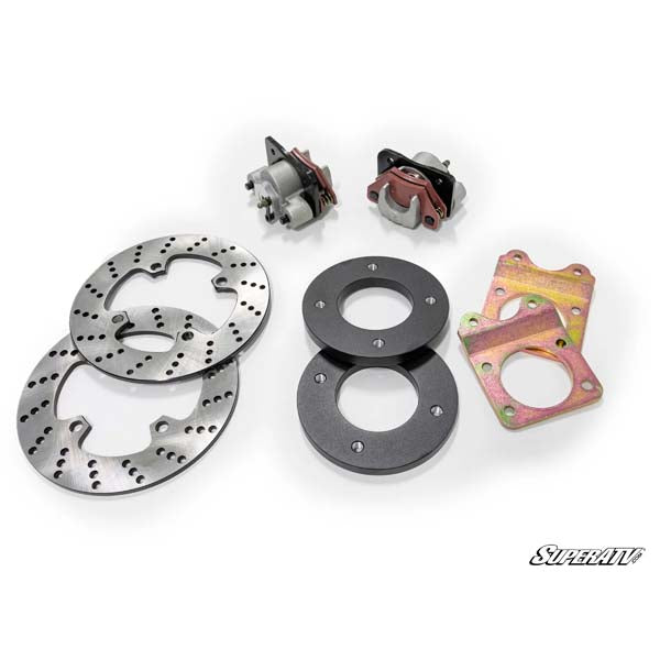 SUPERATV DISC BRAKE CONVERSION KIT FRONT HONDA DBK-H-001