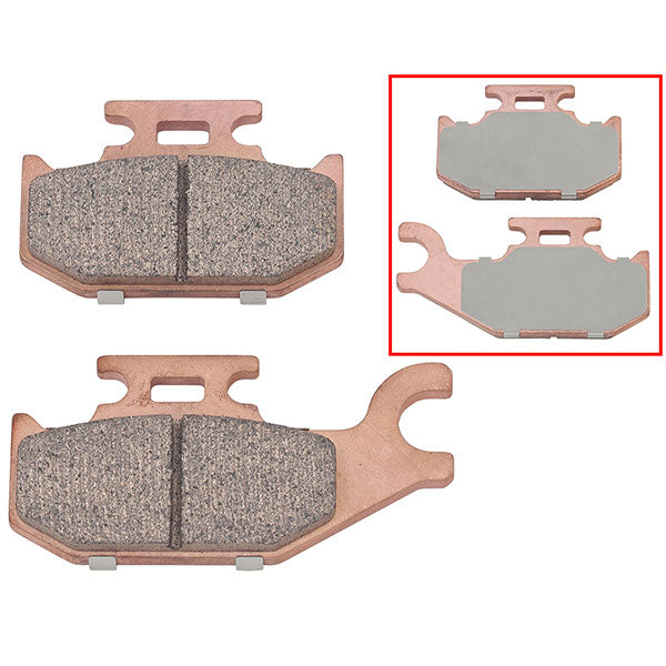 ROCK HARD FULL-METAL BRAKE PAD SUZUKI AT-05672F