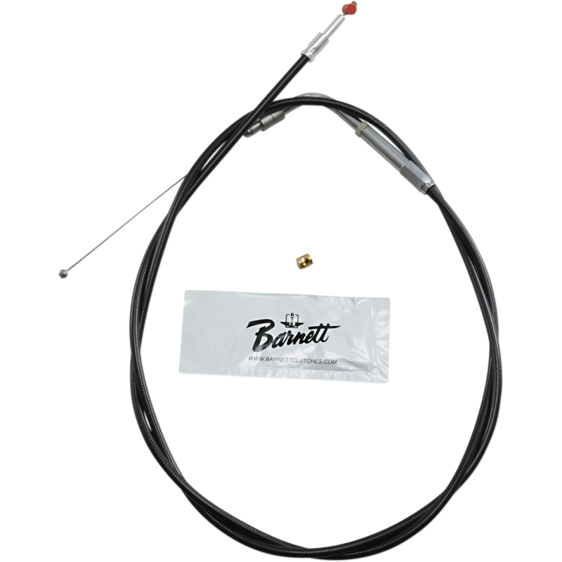 BARNETT 02-06 FL'S BLK THROTTLE CABLE +6" 101-30-30016-06