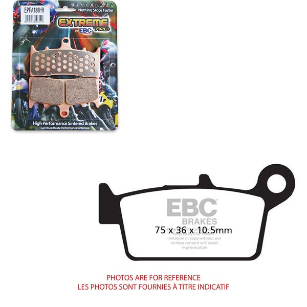 EBC EPFA TRACKDAY PADS EPFA131HH EPFA131HH